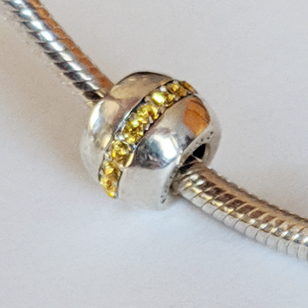 Chamilia Yellow Band Charm